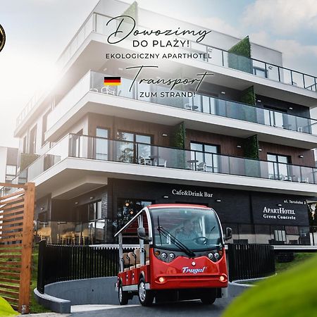 Aparthotel Green Concrete - Eko-Bus Na Plaze, Rowery I Masaze Swinoujscie Exterior foto