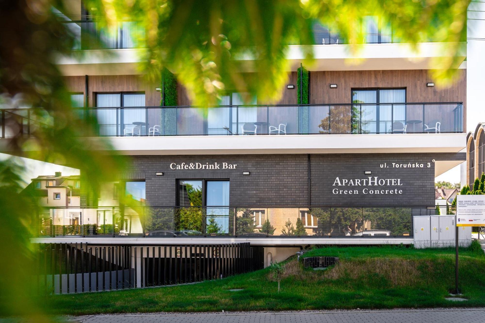 Aparthotel Green Concrete - Eko-Bus Na Plaze, Rowery I Masaze Swinoujscie Exterior foto