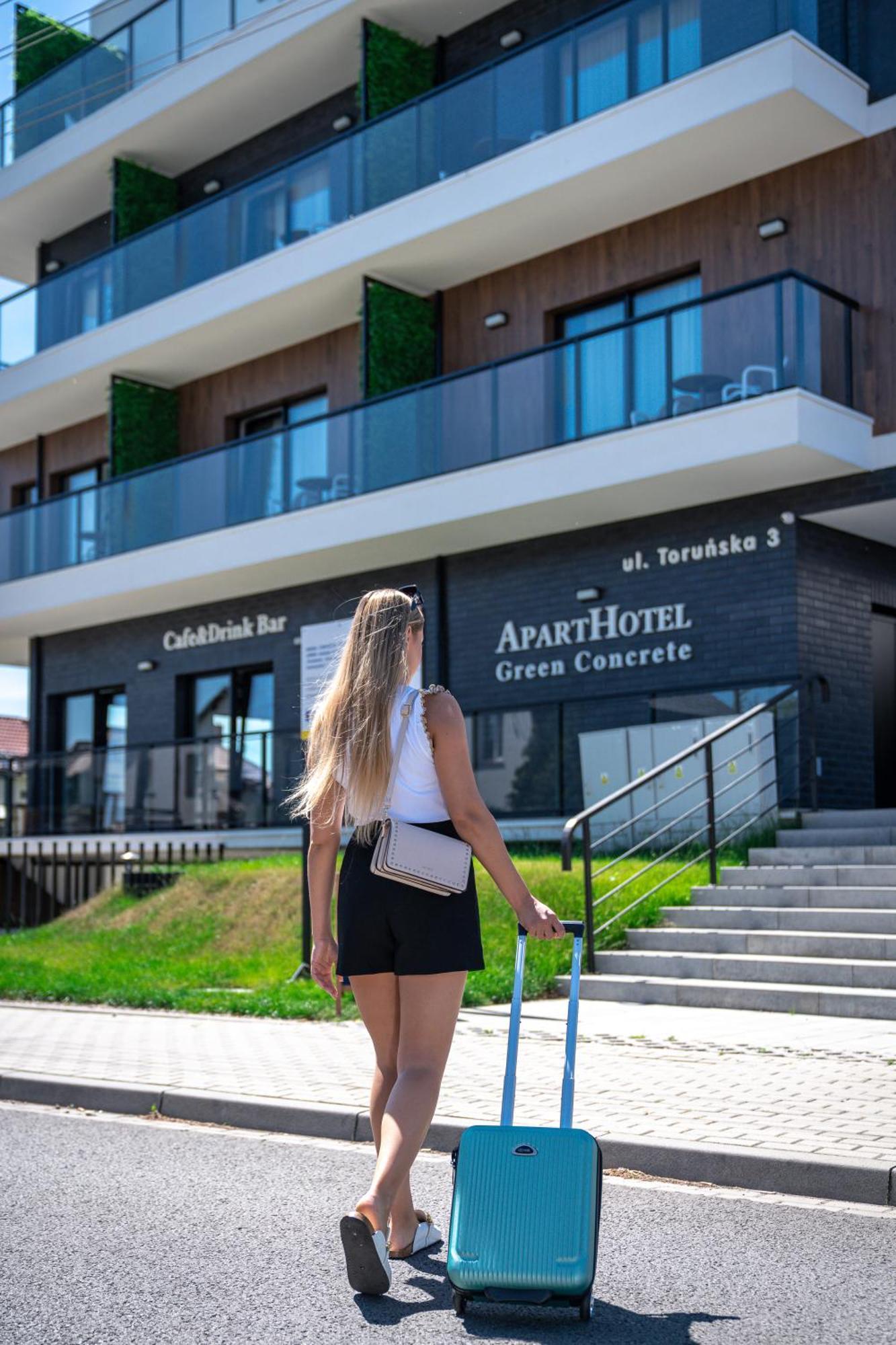 Aparthotel Green Concrete - Eko-Bus Na Plaze, Rowery I Masaze Swinoujscie Exterior foto